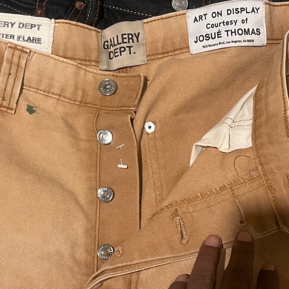 Gallery dept flare painter pants